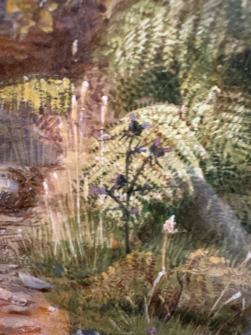 Original Victorian era watercolour painting attributed to Agnes Rose Bouvier Nicholl