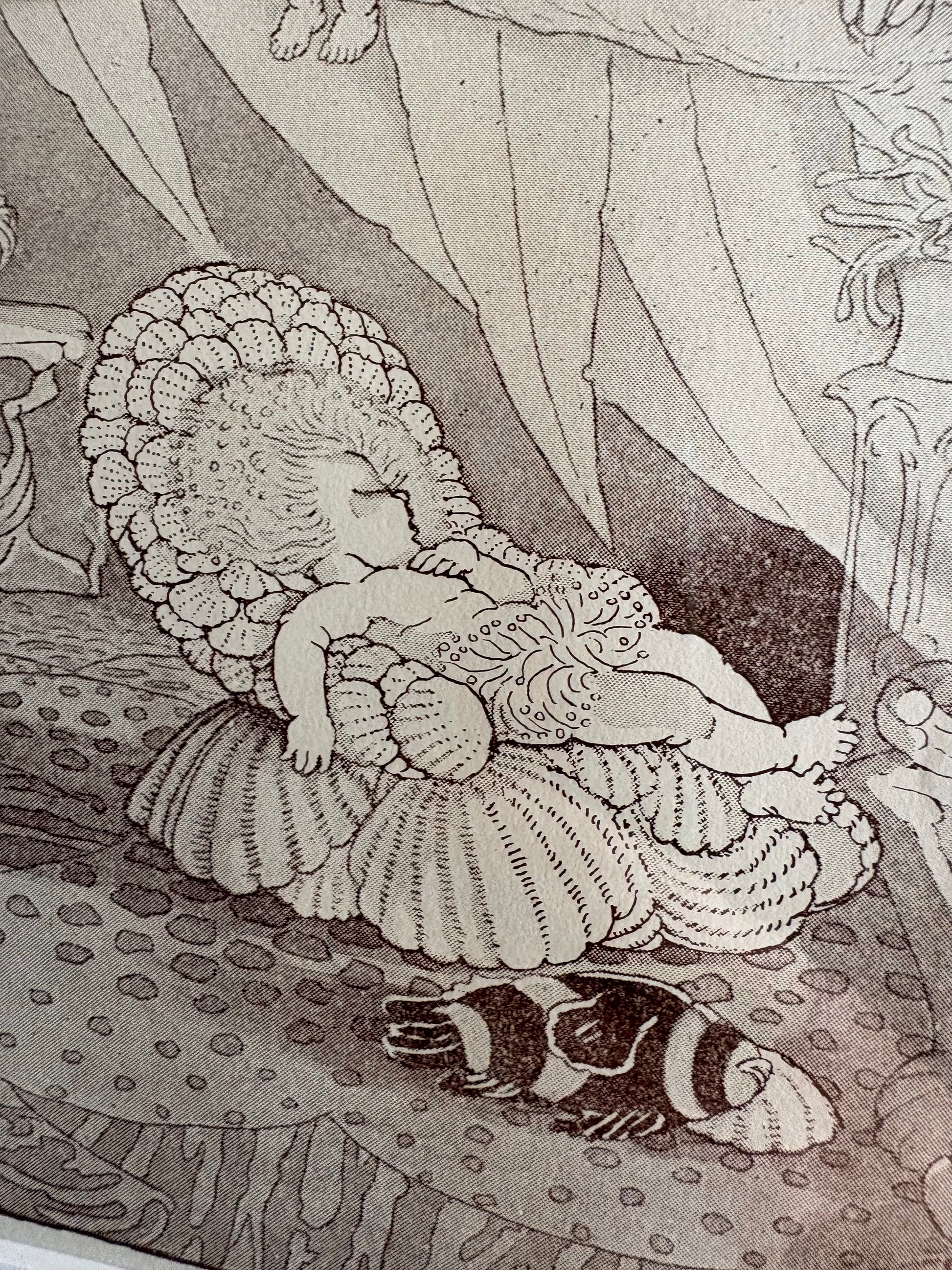 1948 Vintage prints, trio, May Gibbs, Snugglepot & Cuddlepie, framed art, gum nut babies