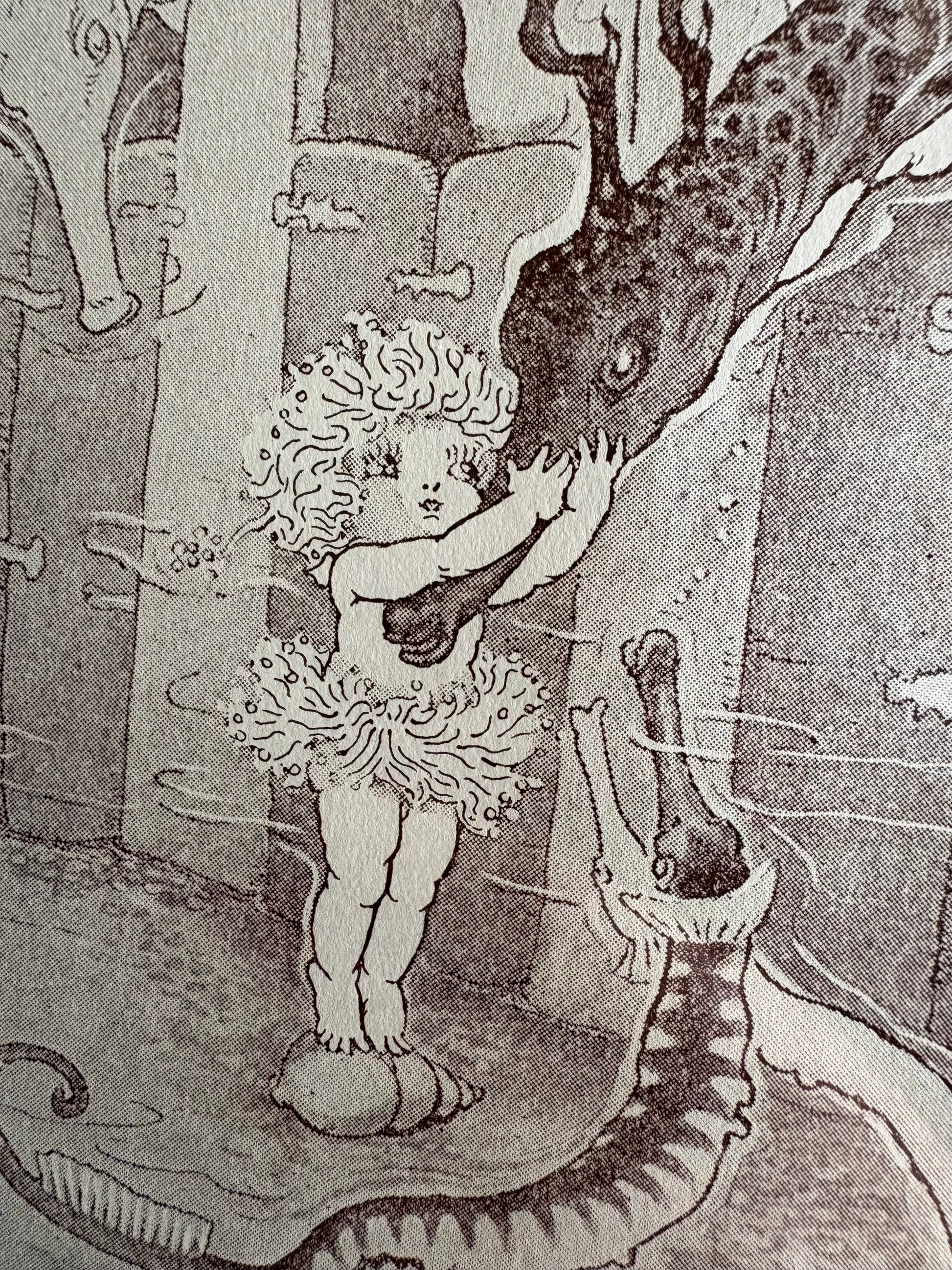 1948 Vintage prints, trio, May Gibbs, Snugglepot & Cuddlepie, framed art, gum nut babies