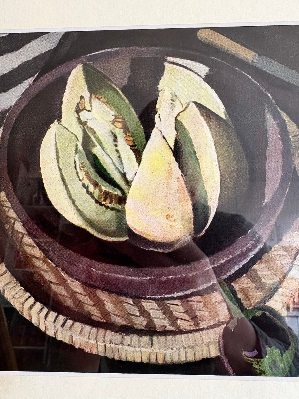 1929 Margaret Preston print, limited edition 117/250, antique framed art