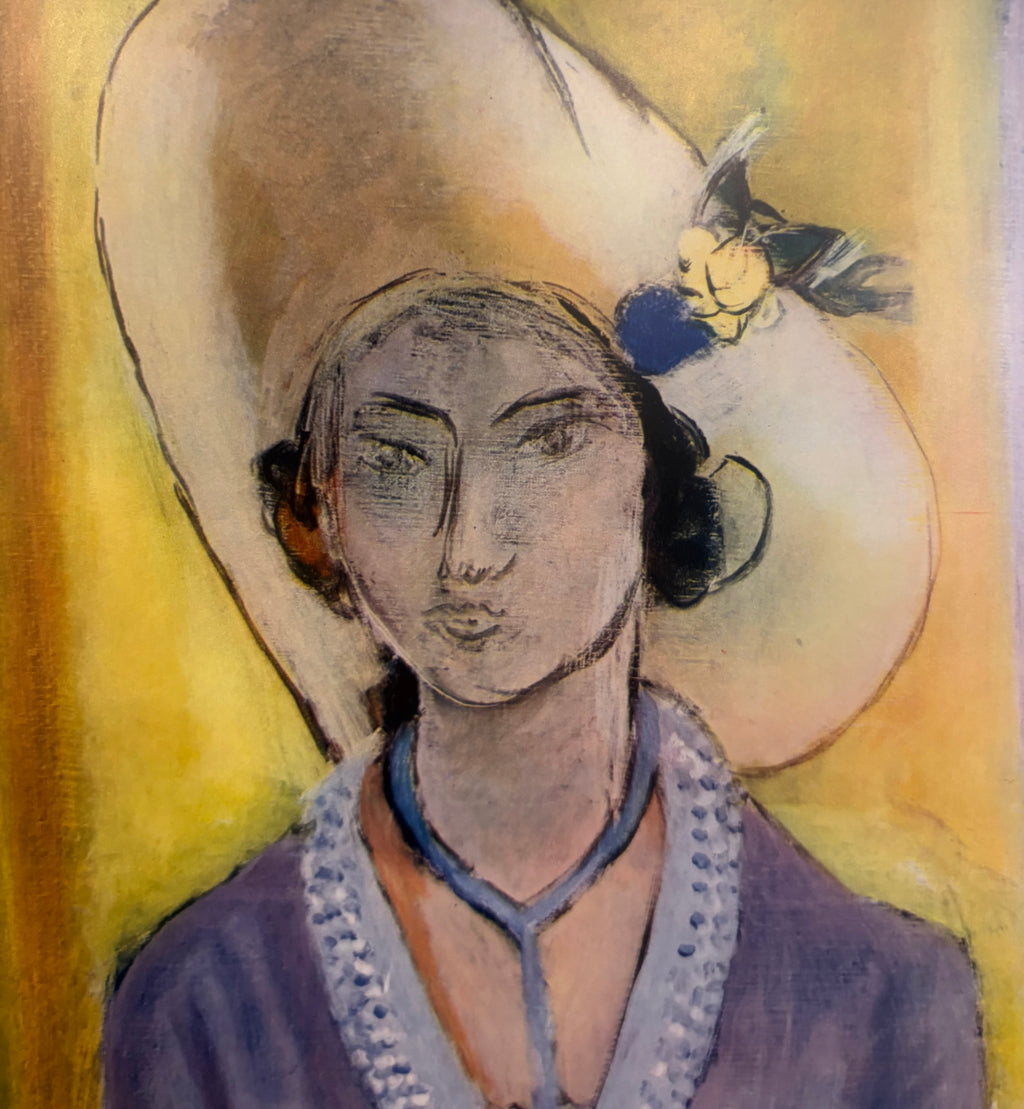 1930s Vintage Henri Matisse fine art print, framed art, mid-century wall art