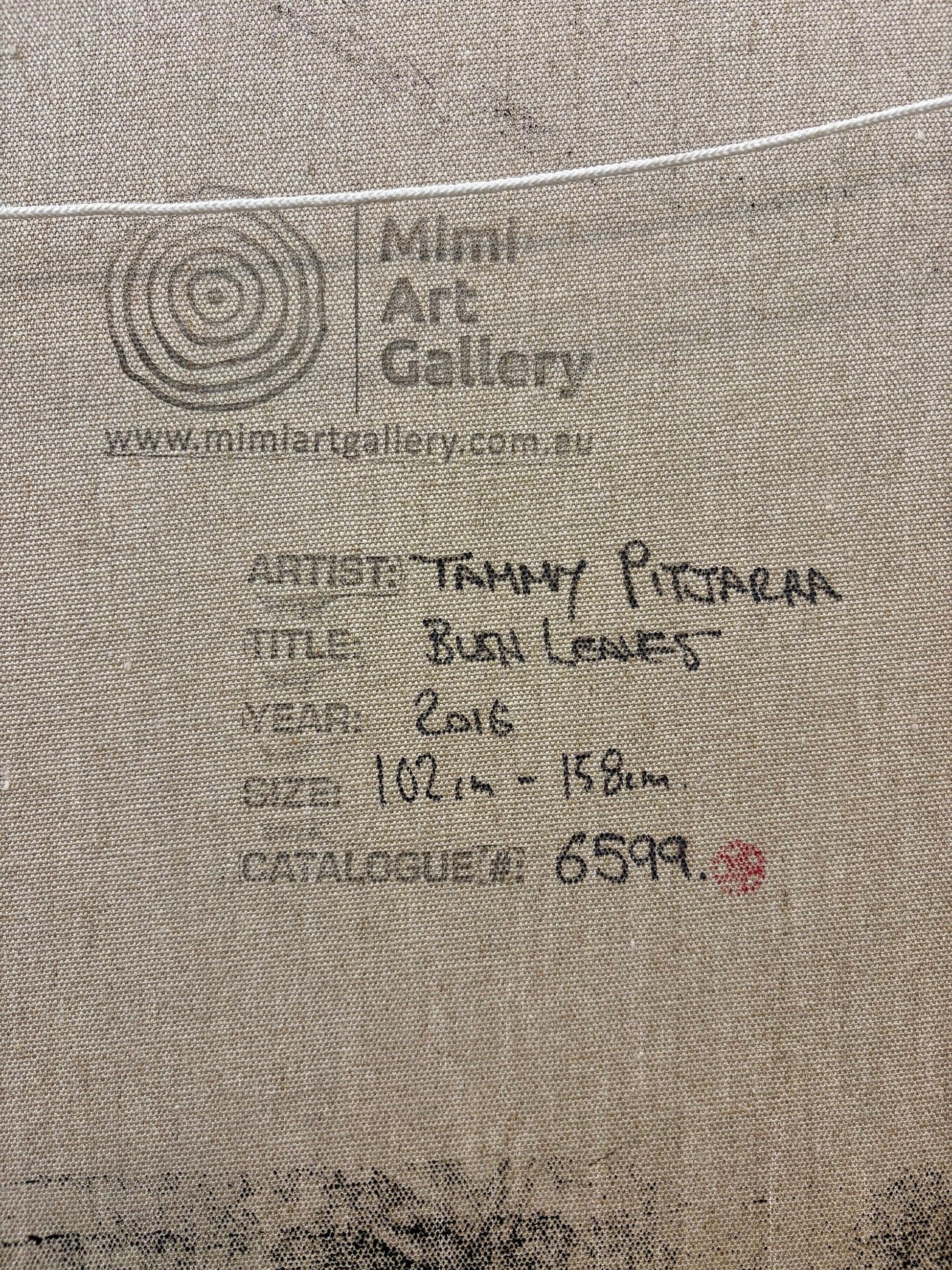 Huge Tammy Pitjarra, original painting on linen, Indigenous Australian artwork