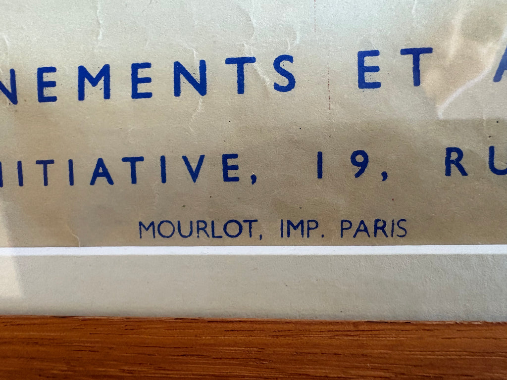 1950s Picasso Lithographic poster, mid century, framed vintage art