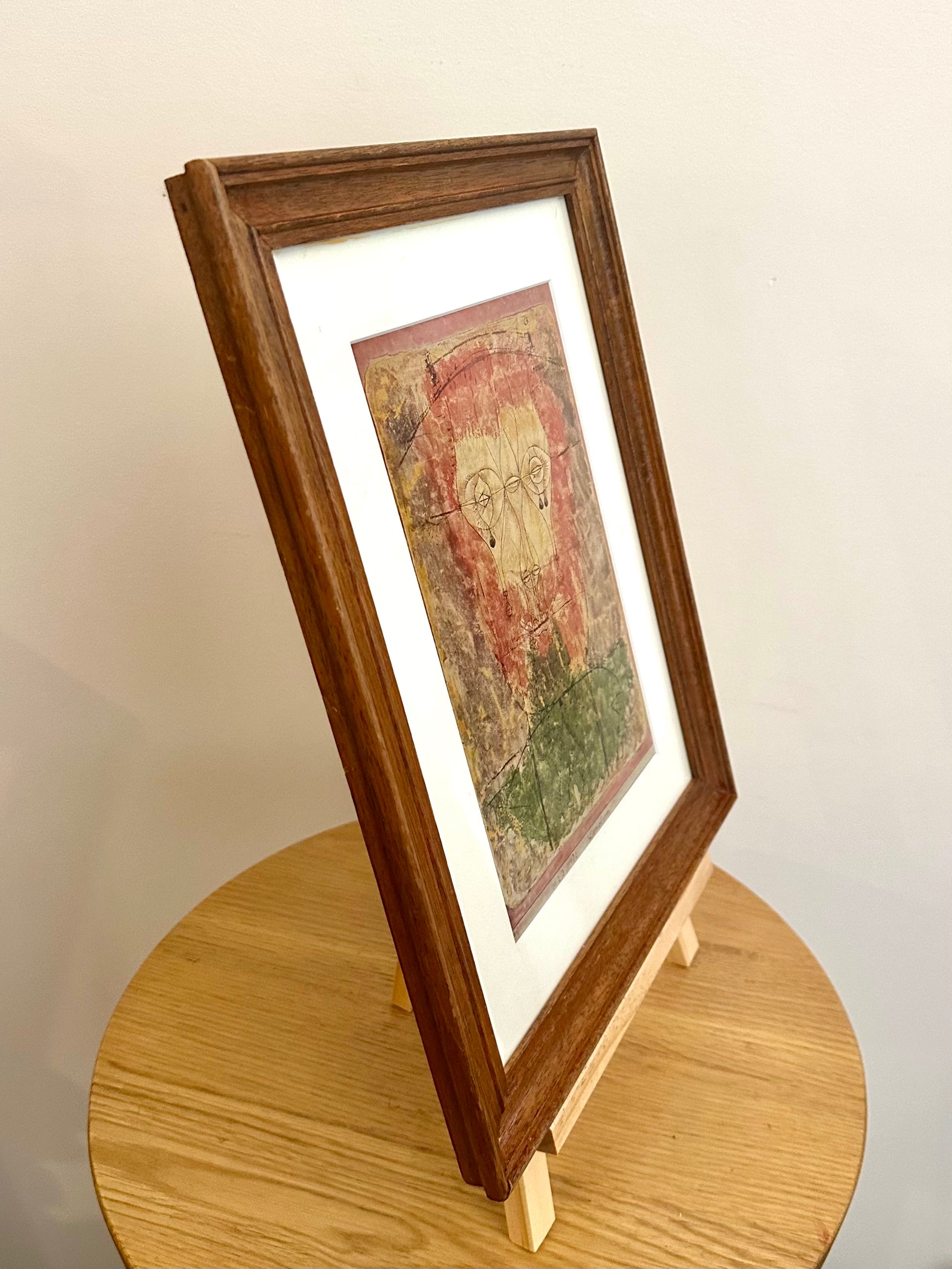1950s vintage print after Paul Klee, Mid-Century, Surrealism, framed wall art