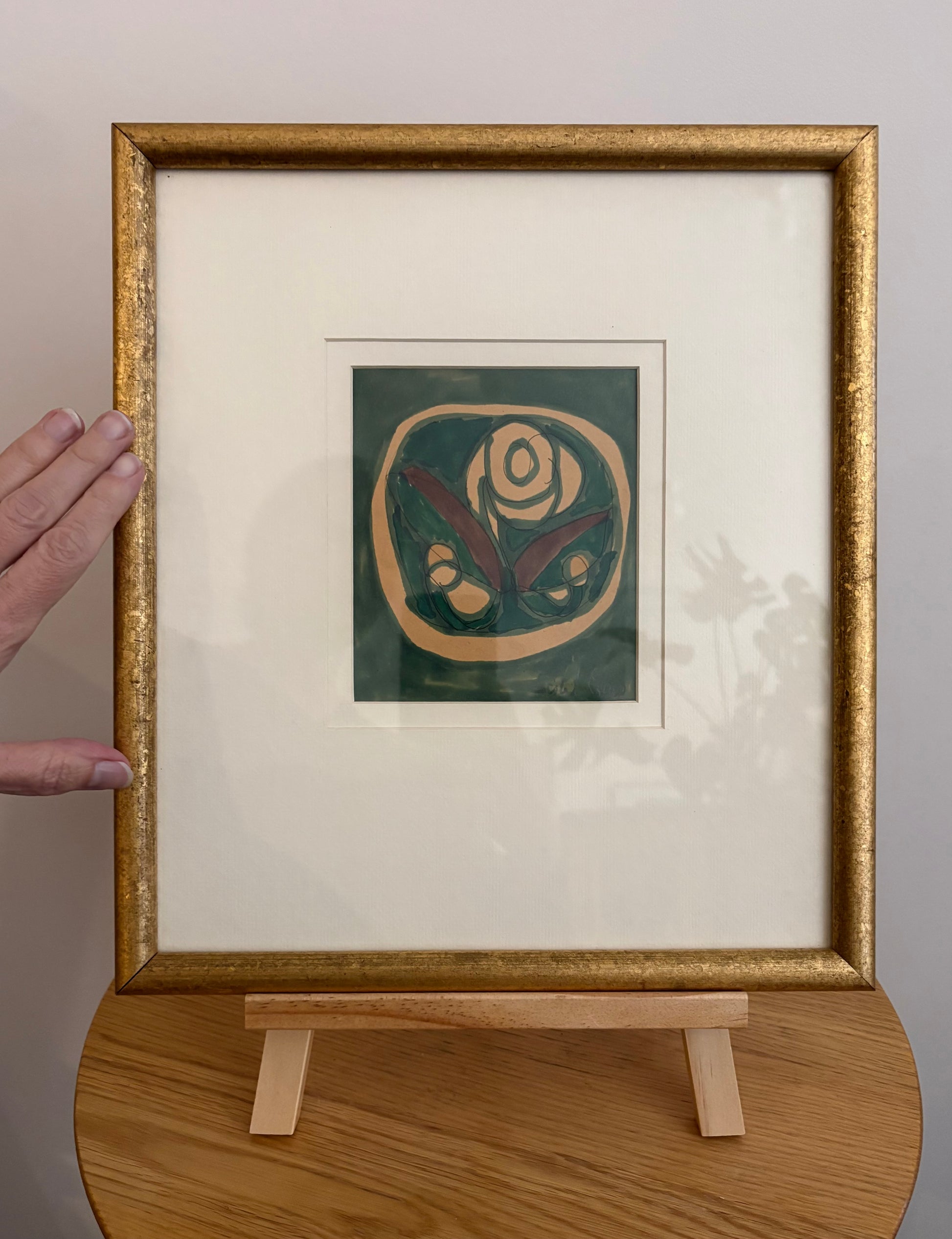 Original Sybil Craig Mid Century painting, Australian framed artwork