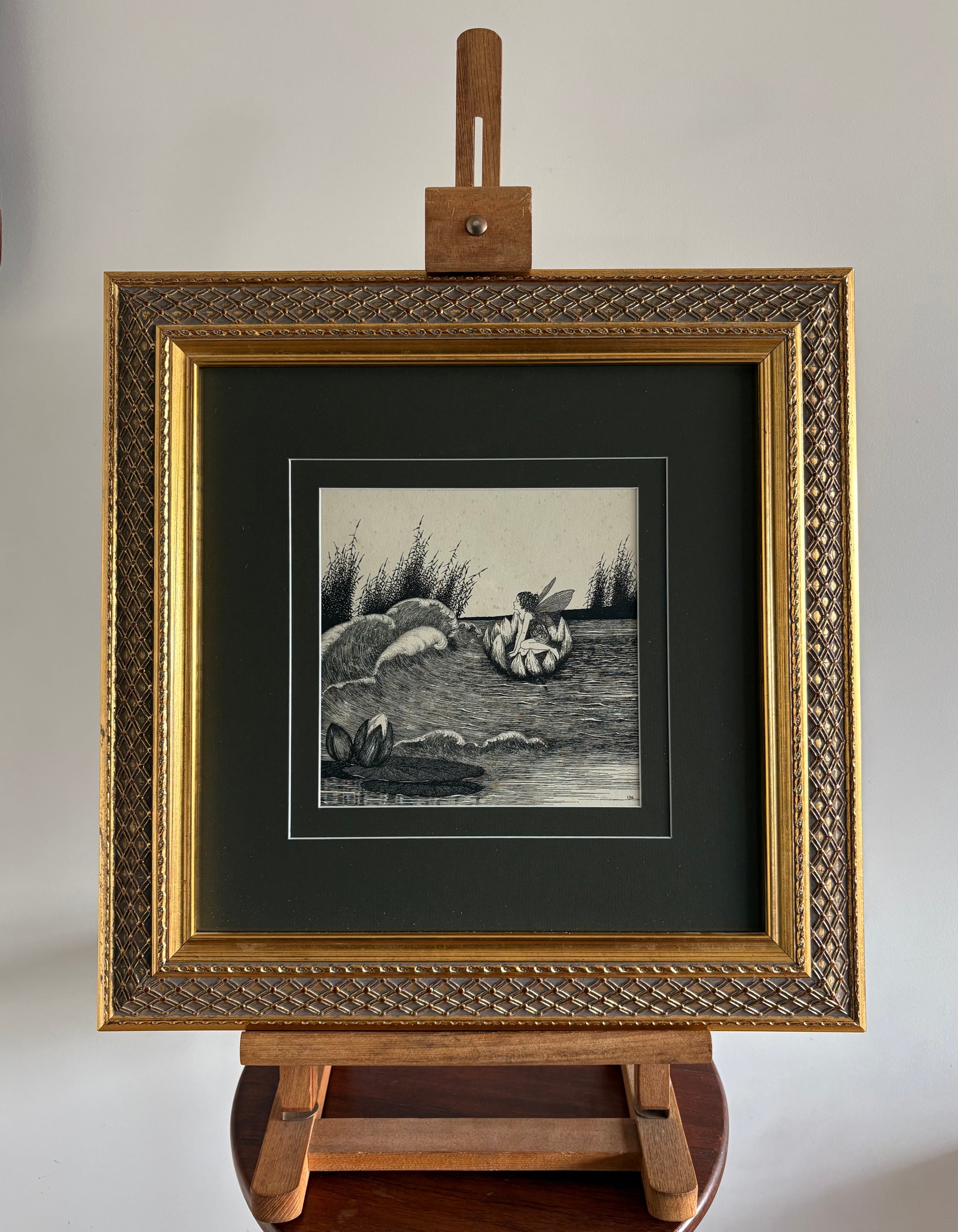 1931 Authentic antique Ida Rentoul Outhwaite print "Fairyland", 1st Edition UK, framed vintage art