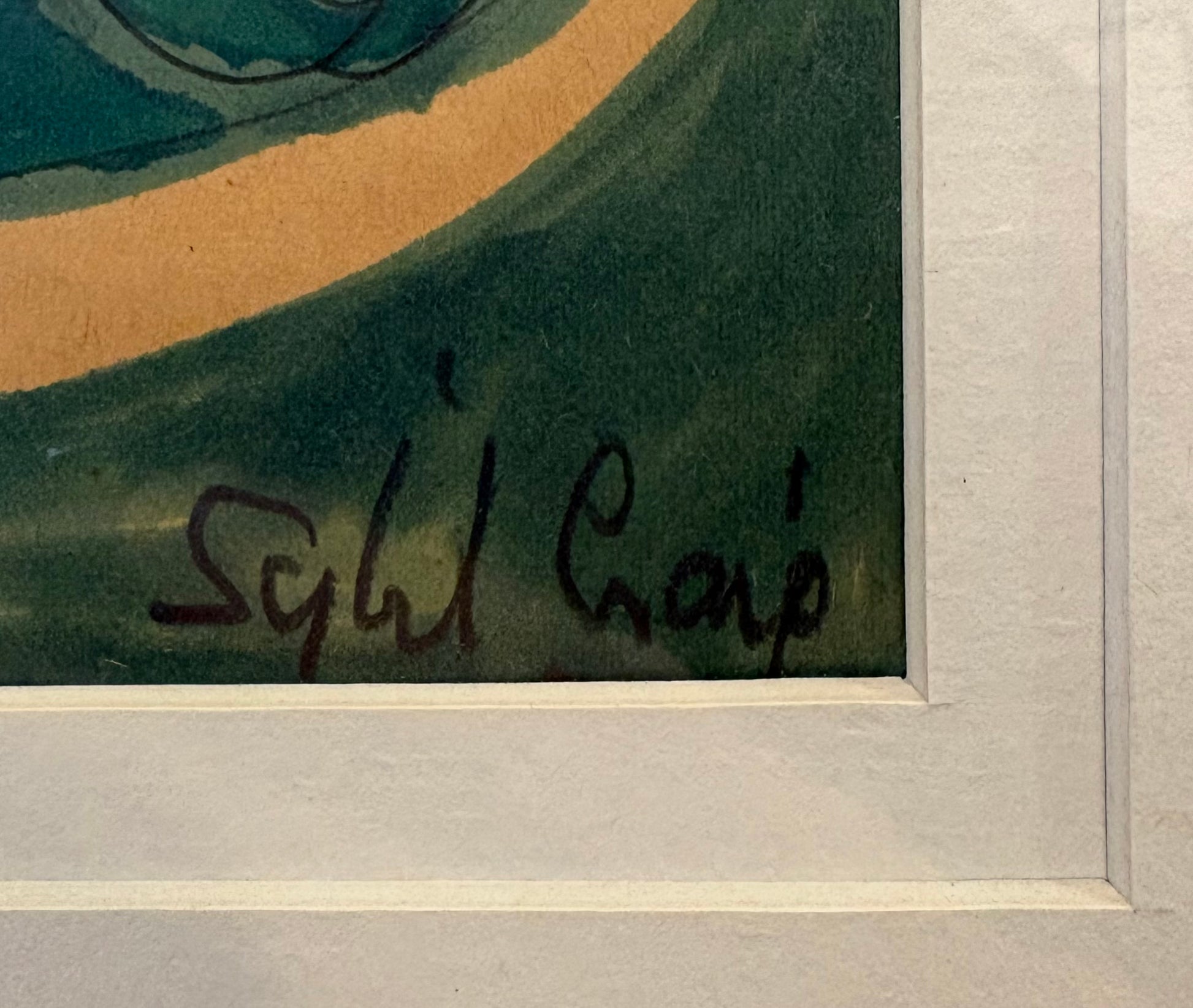 Original Sybil Craig Mid Century painting, Australian framed artwork