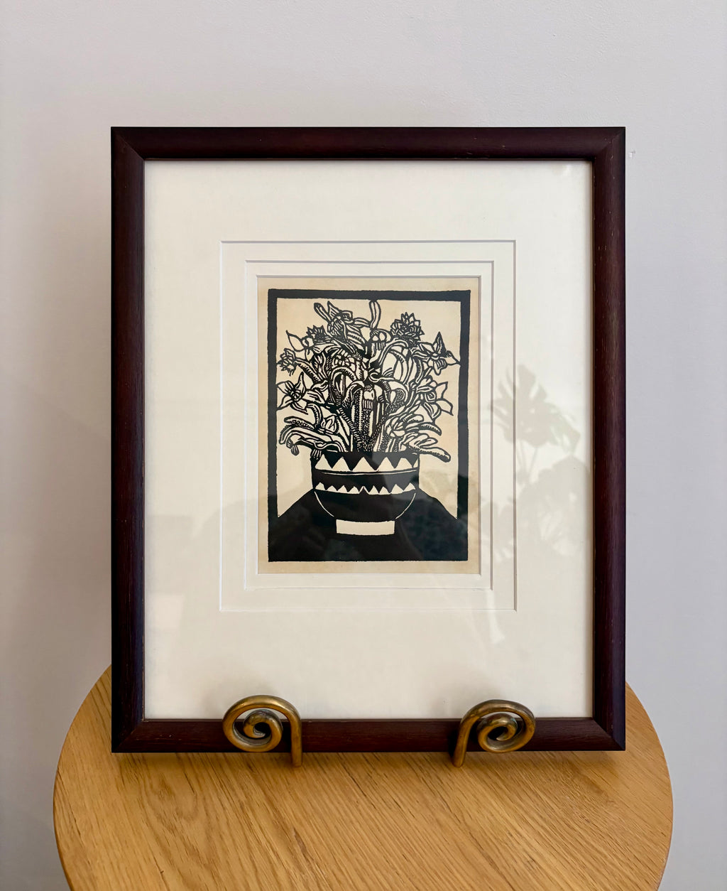 1929 Margaret Preston print, limited edition 184/250, antique framed art