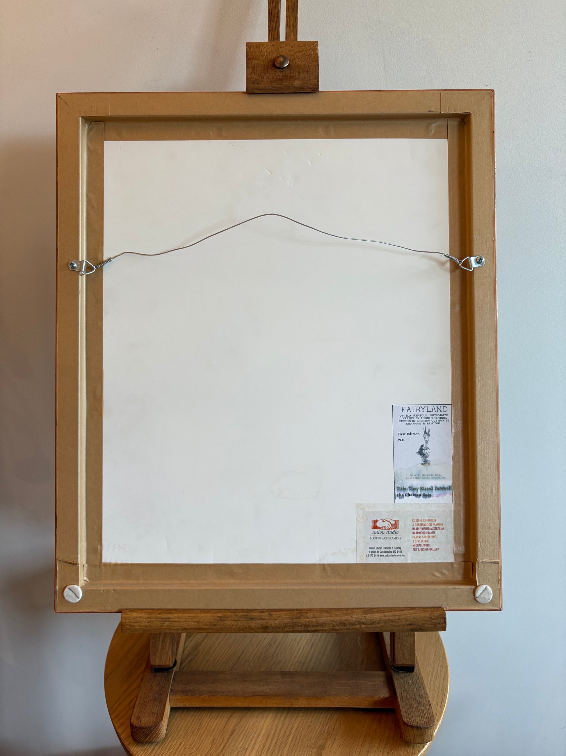 1931 Authentic antique Ida Rentoul Outhwaite print "Fairyland", 1st Edition UK, framed vintage art