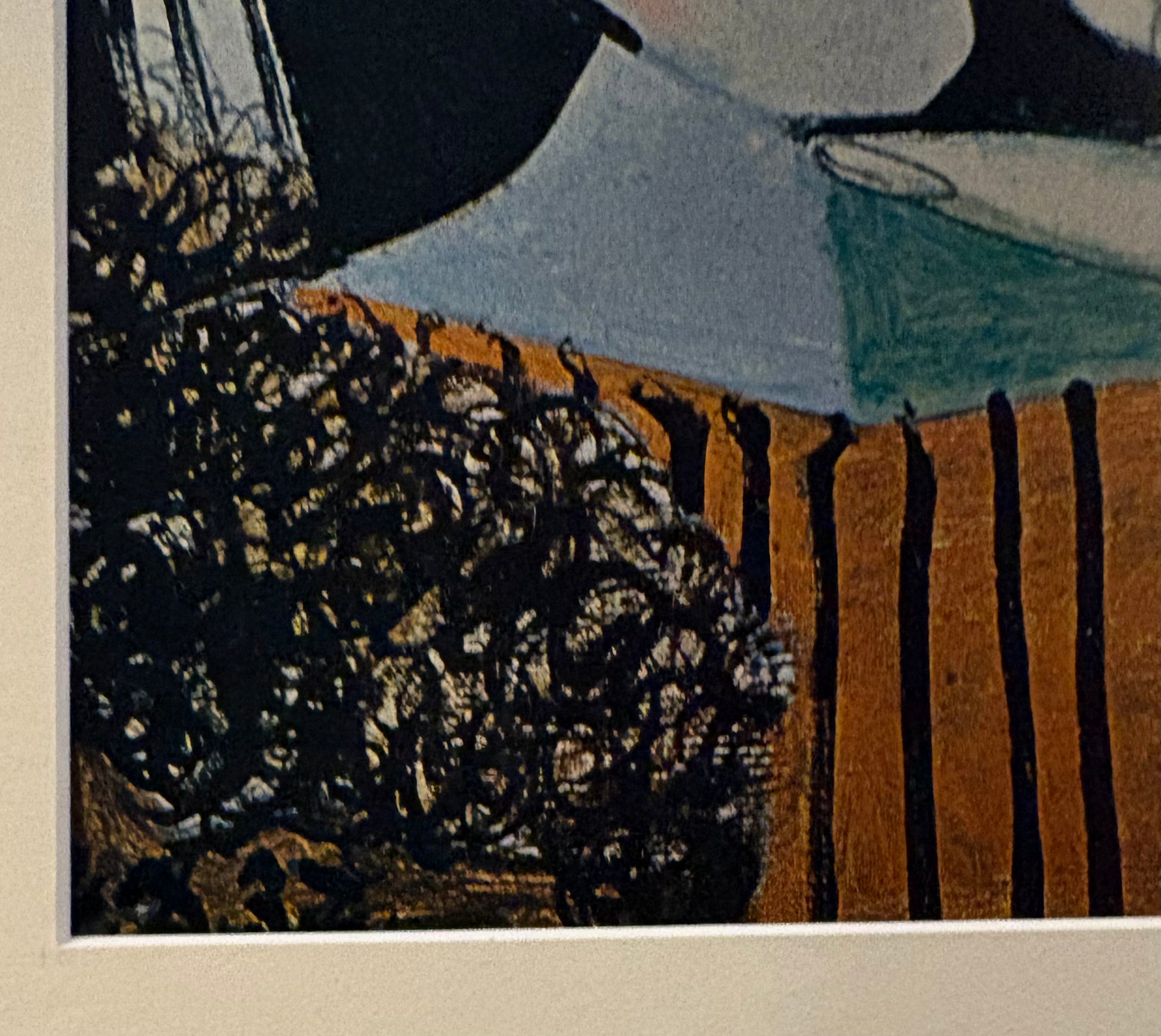1960s Picasso print, portrait, vintage framed art, “Marie-Therese” Mid Century