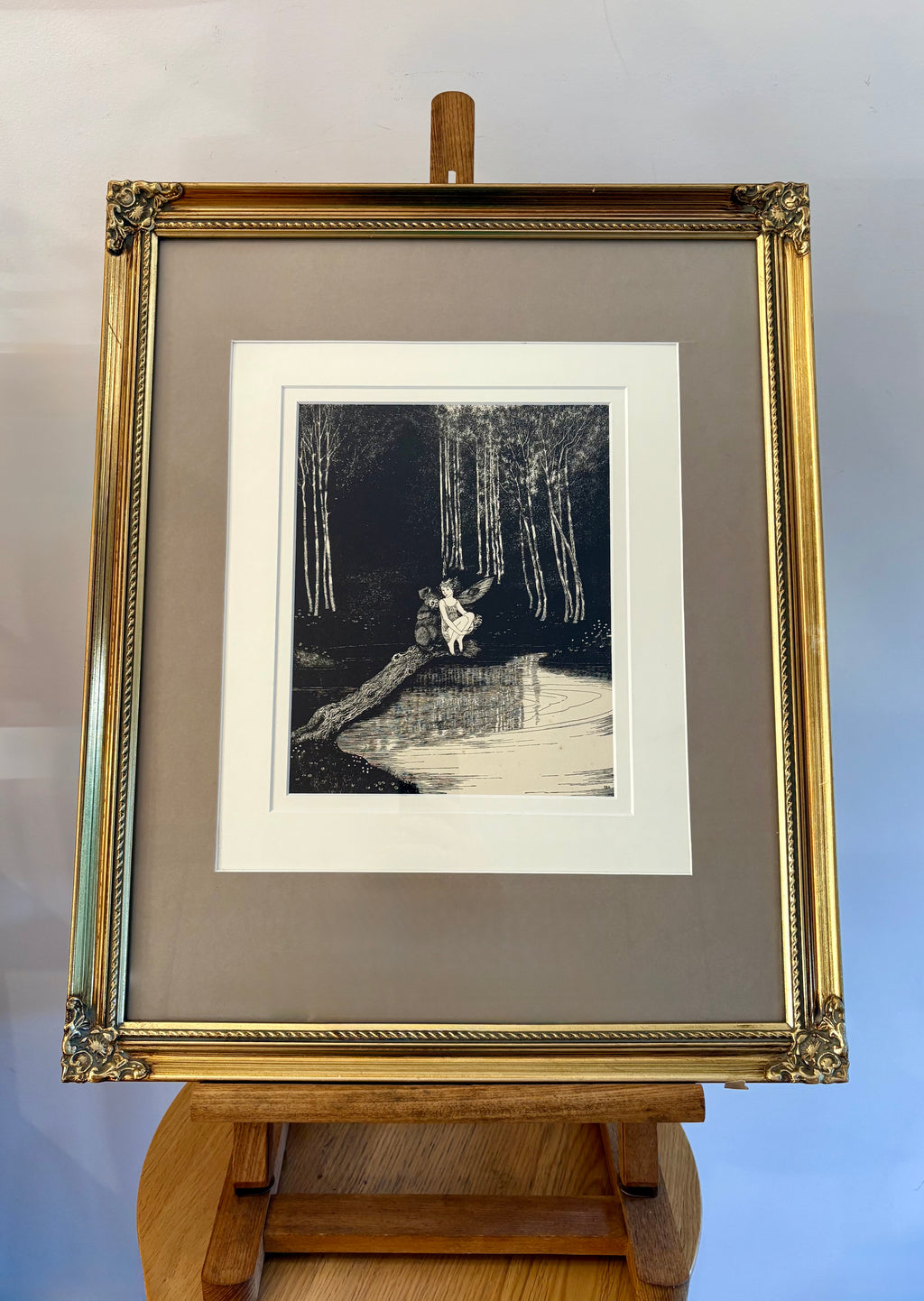 1931 Art Deco Ida Rentoul Outhwaite print "Fairyland" 1st Edition UK, koala, framed antique art