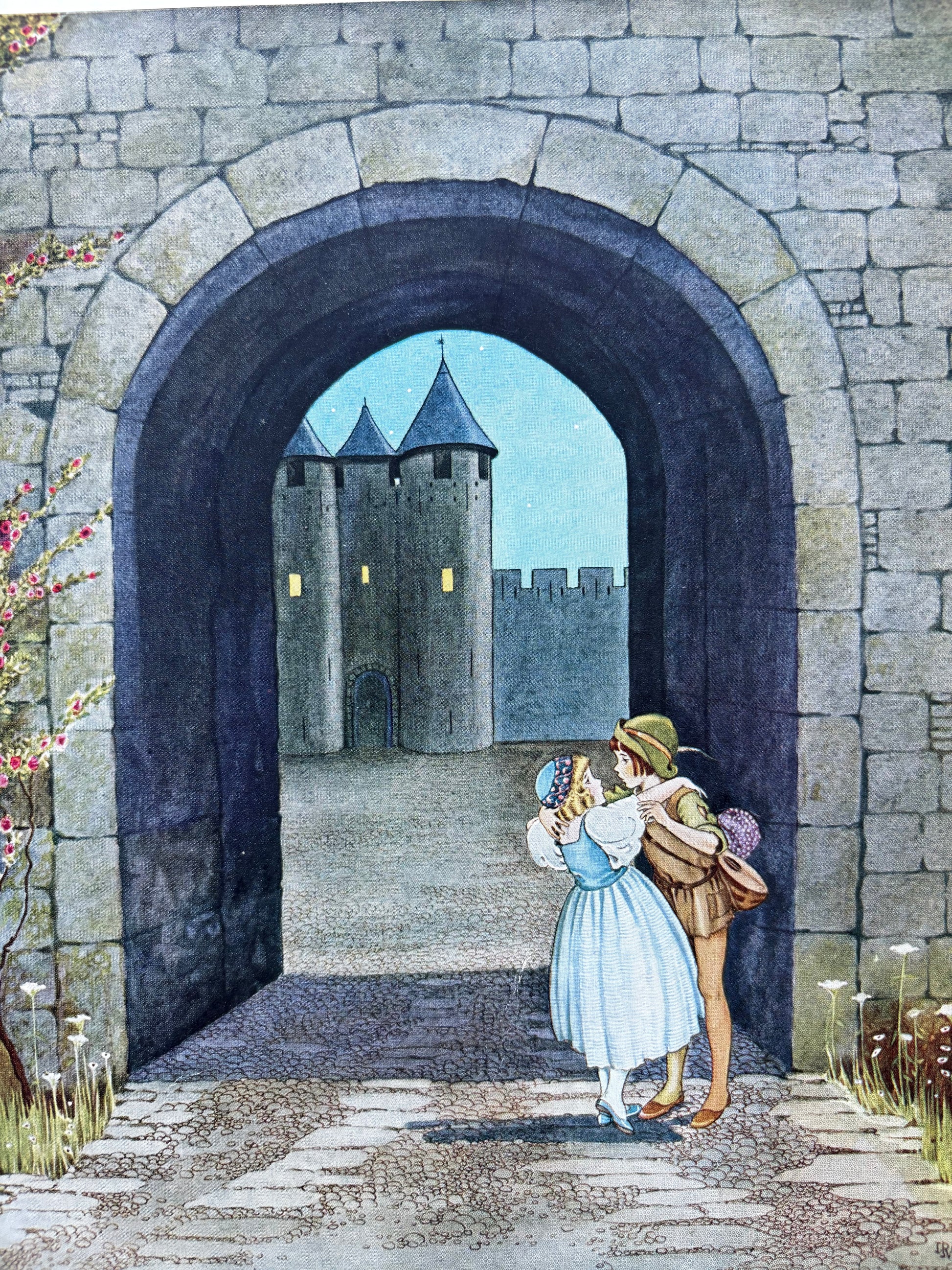 1931 Authentic antique Ida Rentoul Outhwaite print "Fairyland", 1st Edition UK