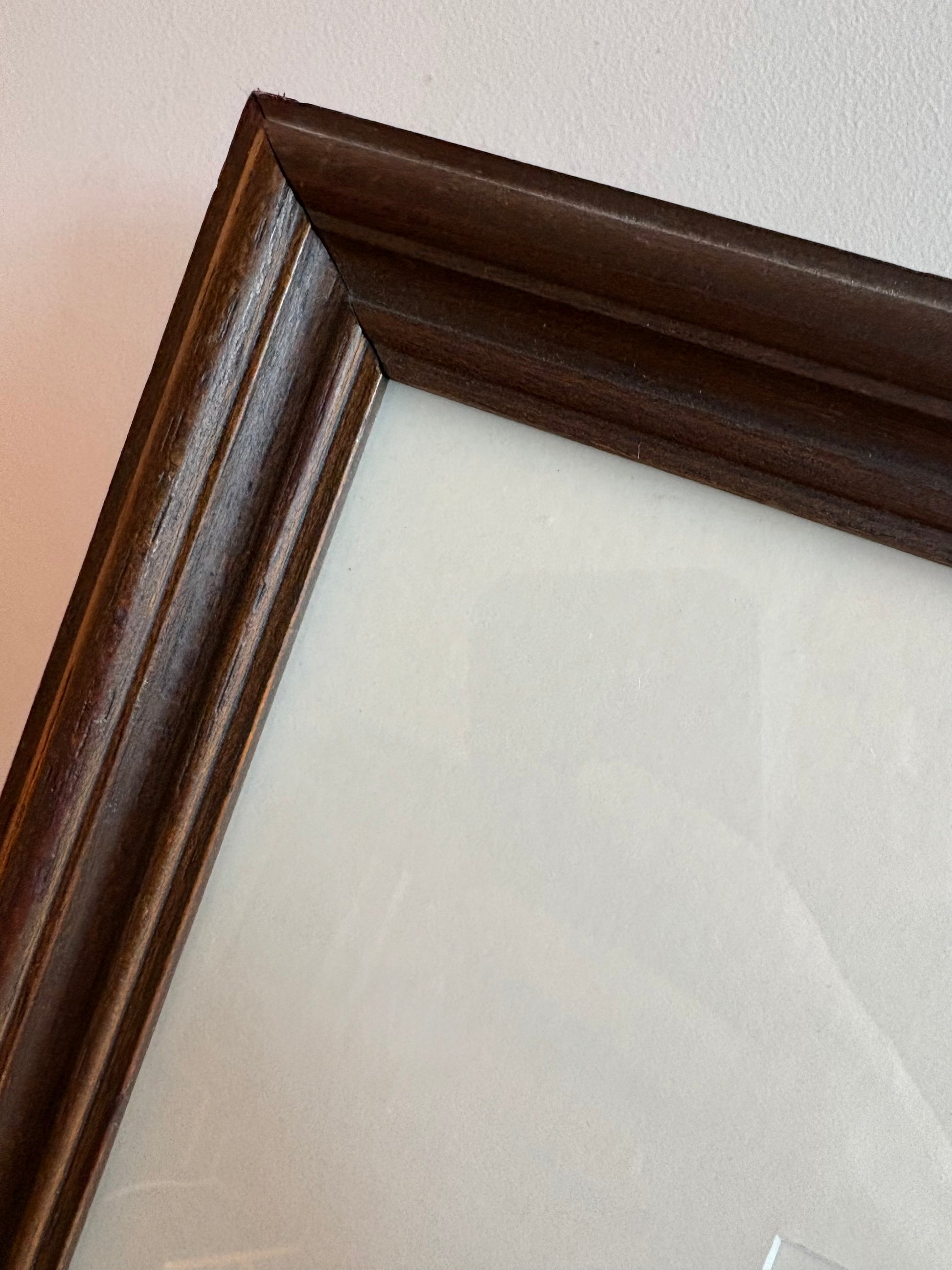 1932 Original Margaret Preston woodblock print, “Banksia”, framed antique vintage art