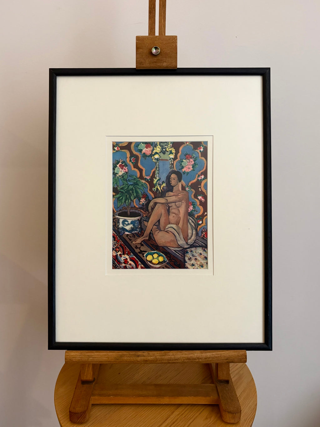 1930s Vintage Henri Matisse fine art print, framed art, mid-century wall art