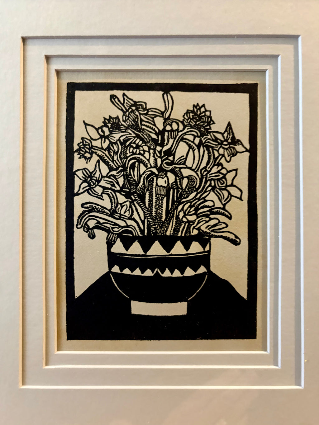 1929 Margaret Preston print, limited edition 184/250, antique framed art