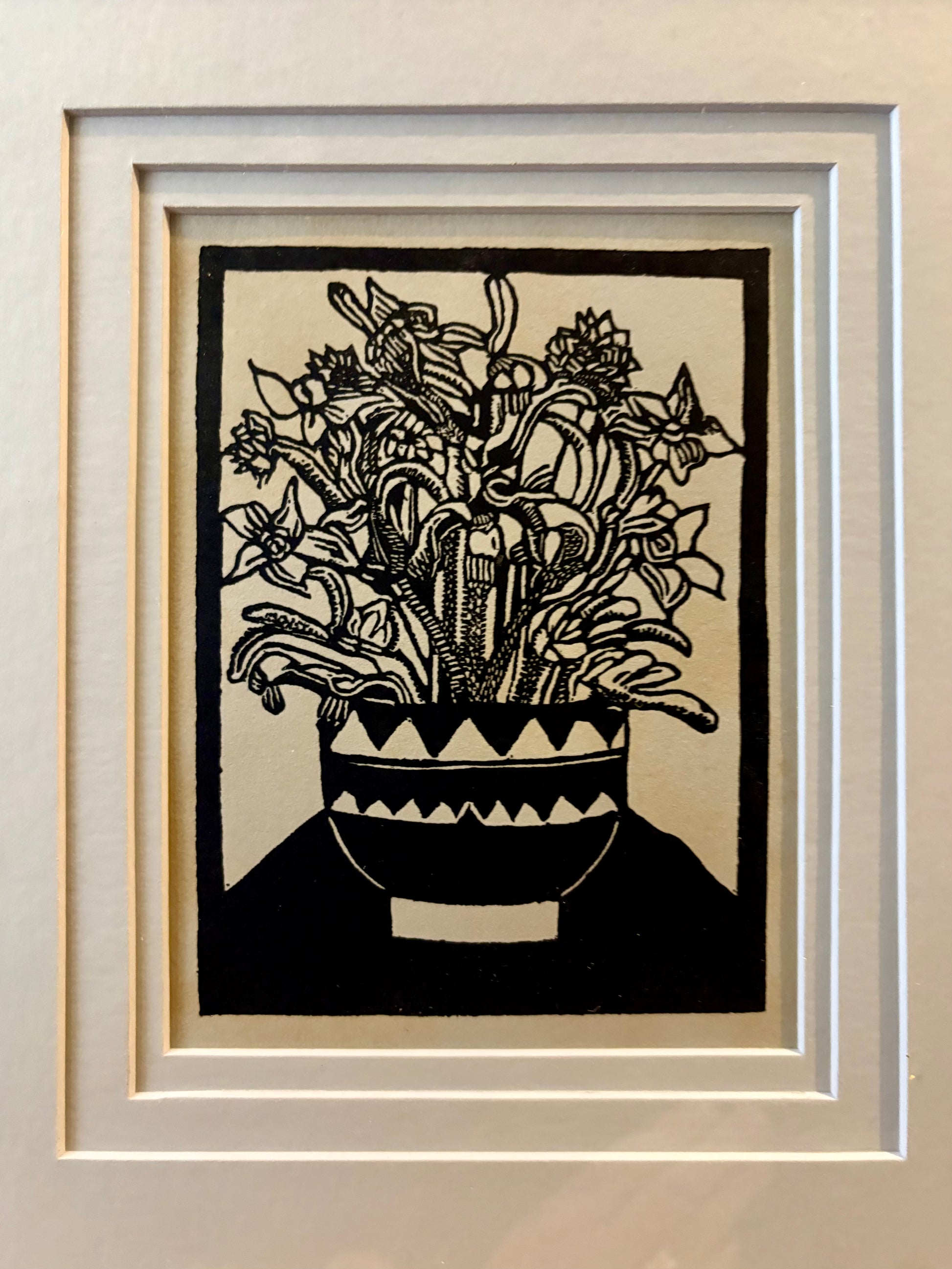 1929 Margaret Preston print, limited edition 184/250, antique framed art