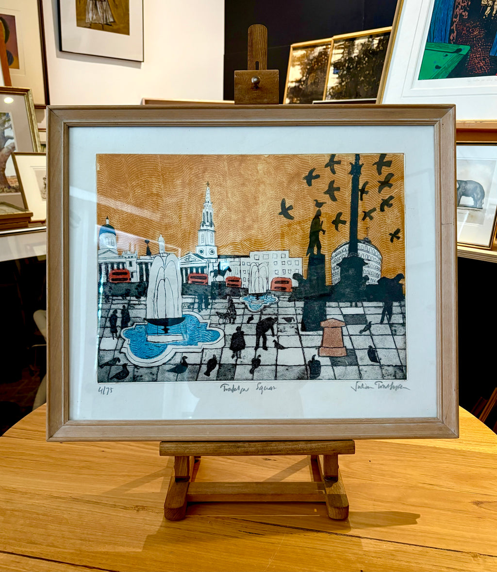 Original limited edition etching with aquatint, Julian Trevelyan, 4/75
