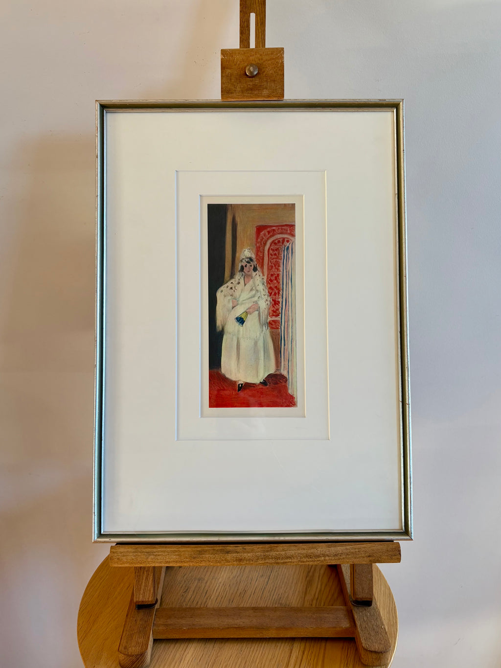 1939 Vintage Henri Matisse fine art print, "Spanish Girl", framed art, mid-century wall art