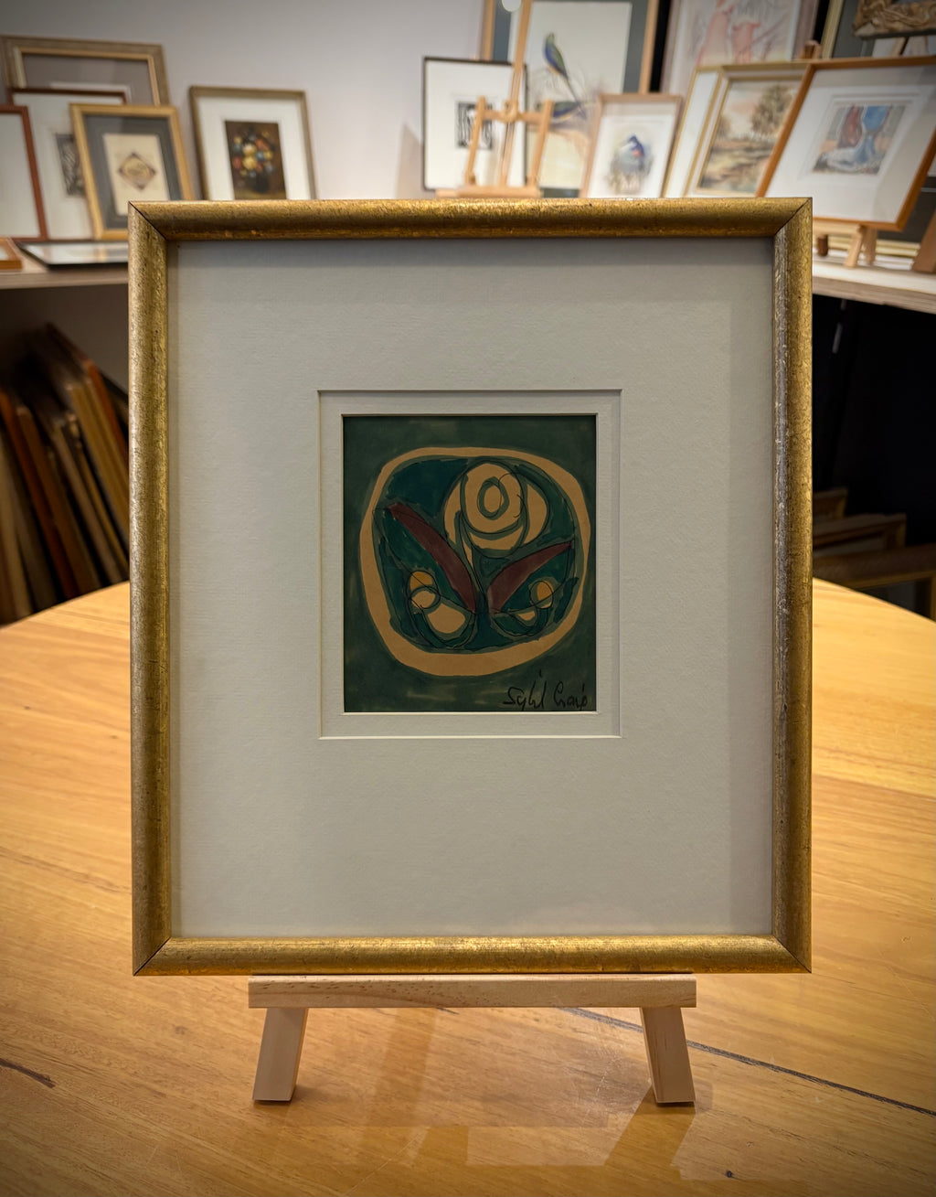 Original Sybil Craig Mid Century painting, Australian framed artwork