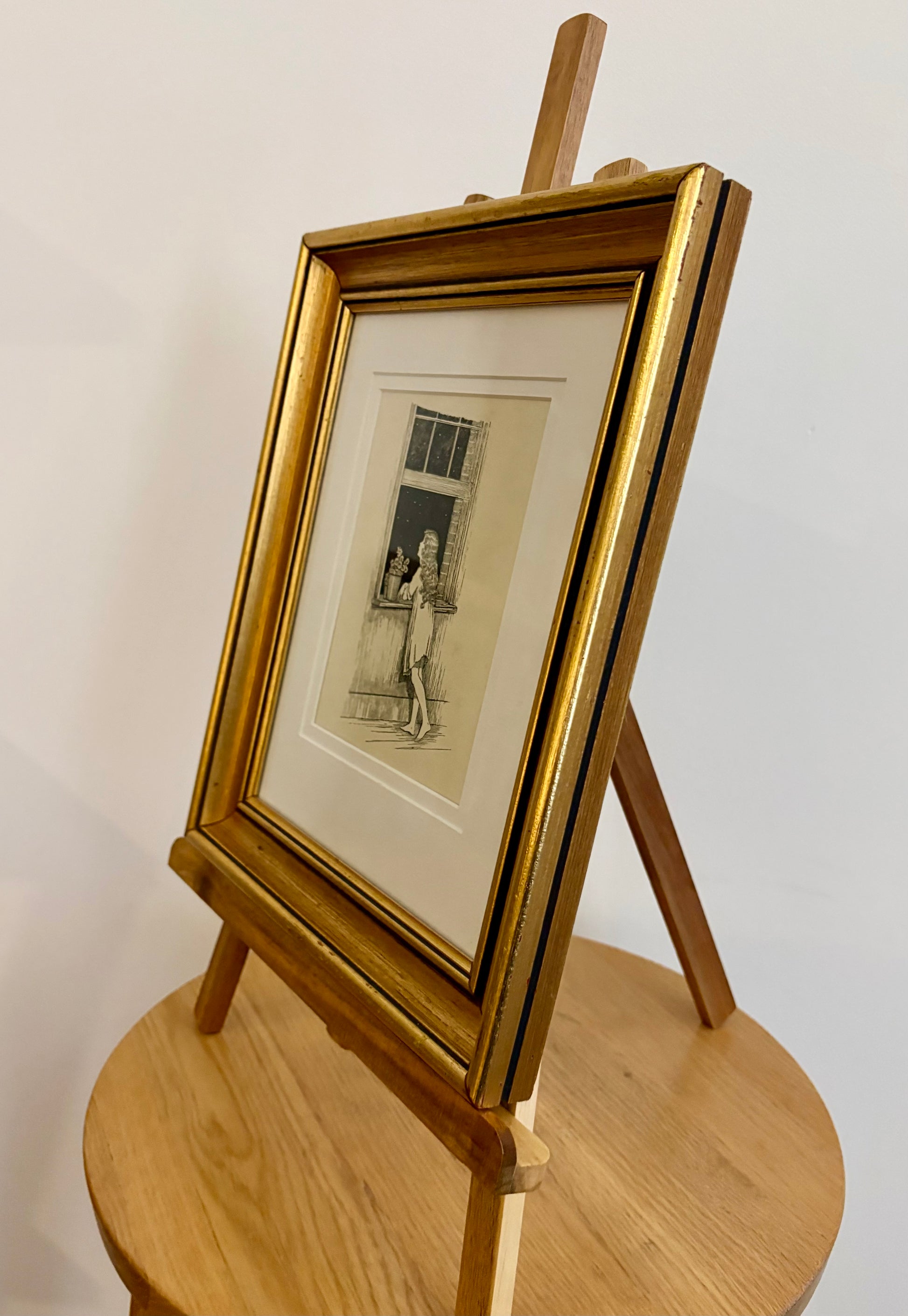 1920s Authentic antique Ida Rentoul Outhwaite print "Blossom", 1st Edition UK, framed vintage art
