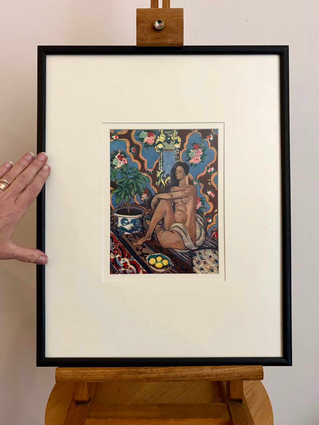 1930s Vintage Henri Matisse fine art print, framed art, mid-century wall art