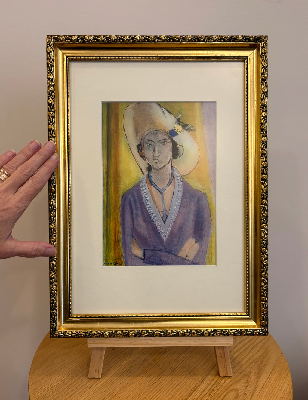 1930s Vintage Henri Matisse fine art print, framed art, mid-century wall art