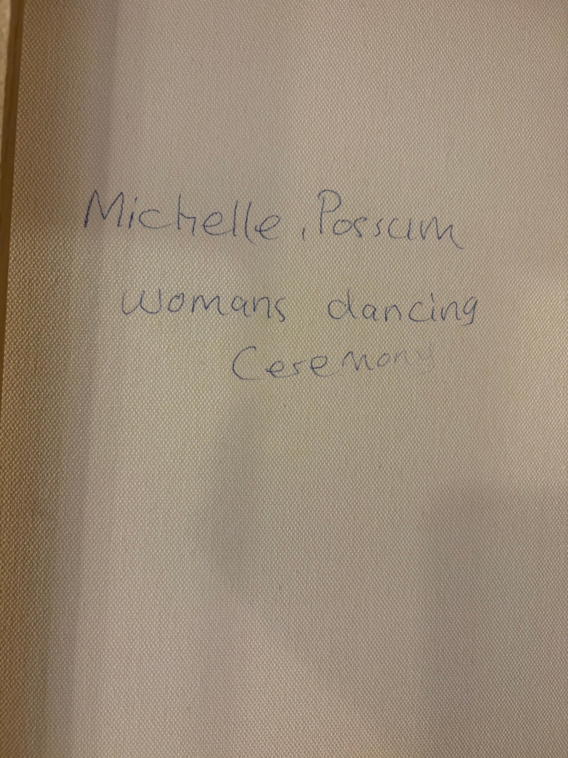 Original Aboriginal Painting, Michelle Possum, “Women’s Ceremony”
