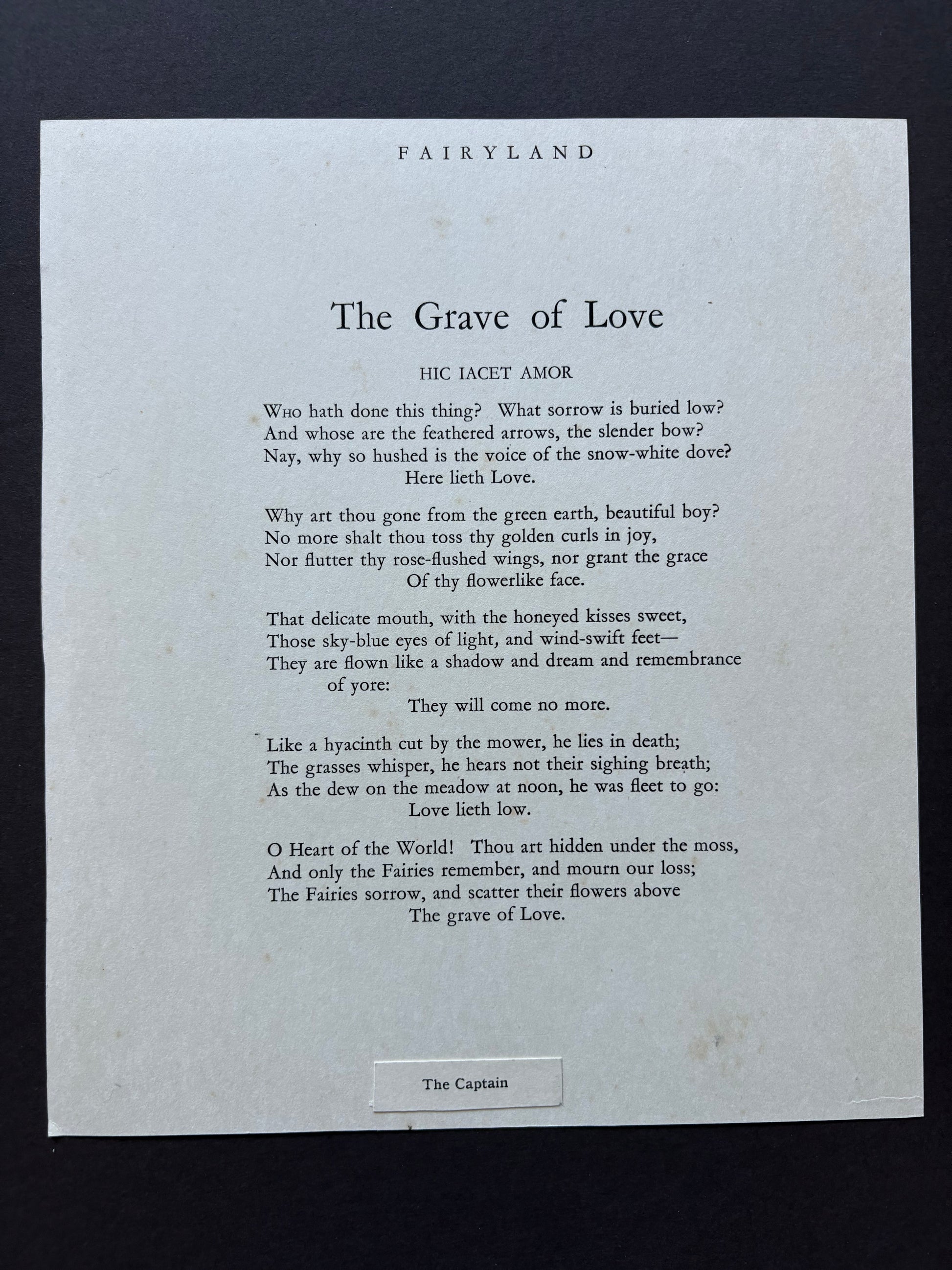 1931 Authentic antique Ida Rentoul Outhwaite print "Fairyland", 1st Edition UK, boy, boat,art deco