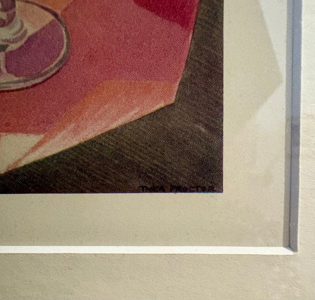 Thea Proctor 1930s antique print, “Illawarra Lily”, Australian art